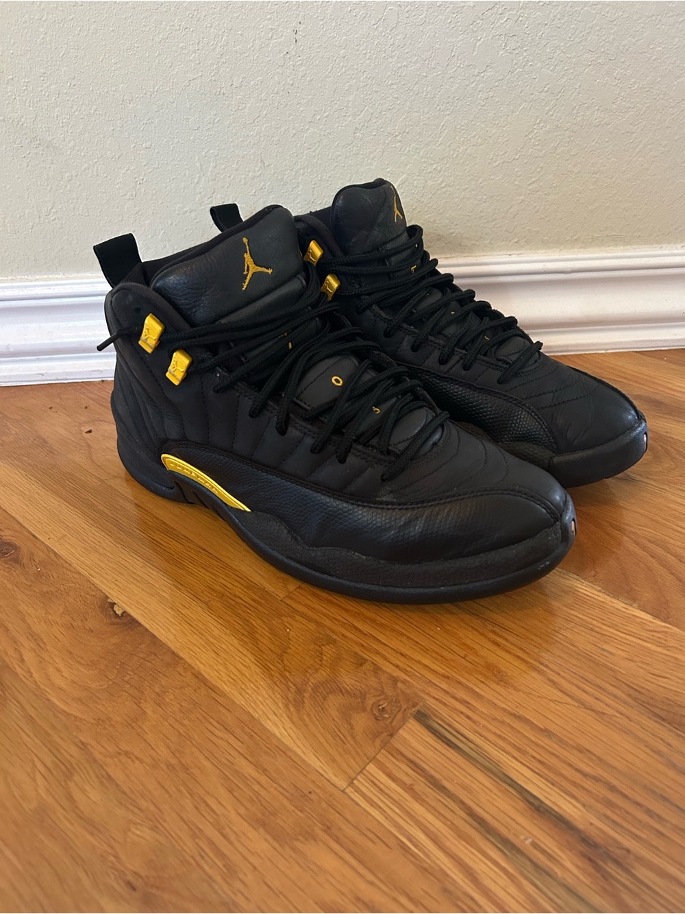 Air Jordan 12 Black Taxi Size 10.5